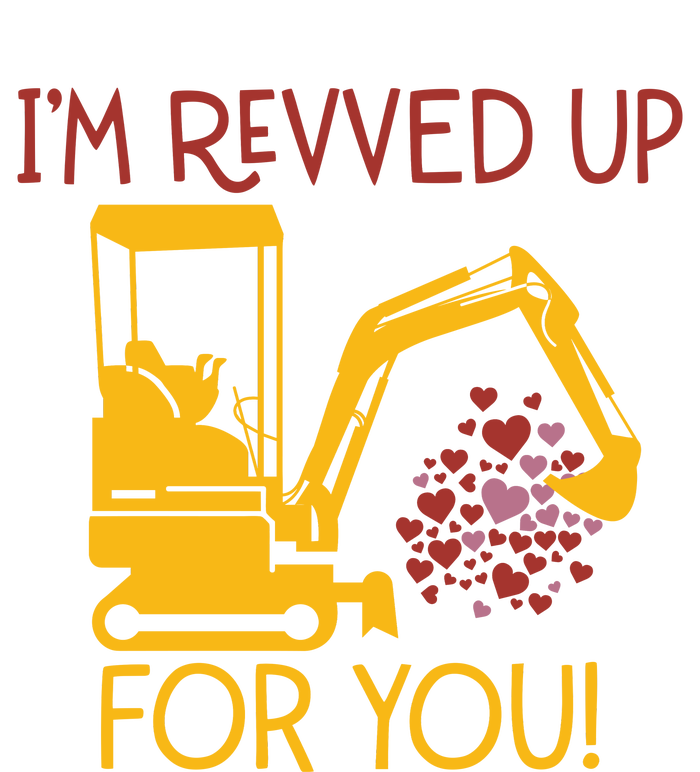 Valentines Day Construction Boy Trucks T-Shirt