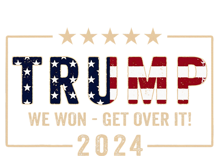 Trump 2024 Flag Victory J.D.Vance President 47 Trump Won Drawstring Bag