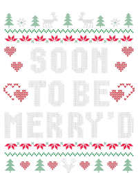 Soon To Be MerryD Engaged Couples Matching Ugly Christmas Gift Poster