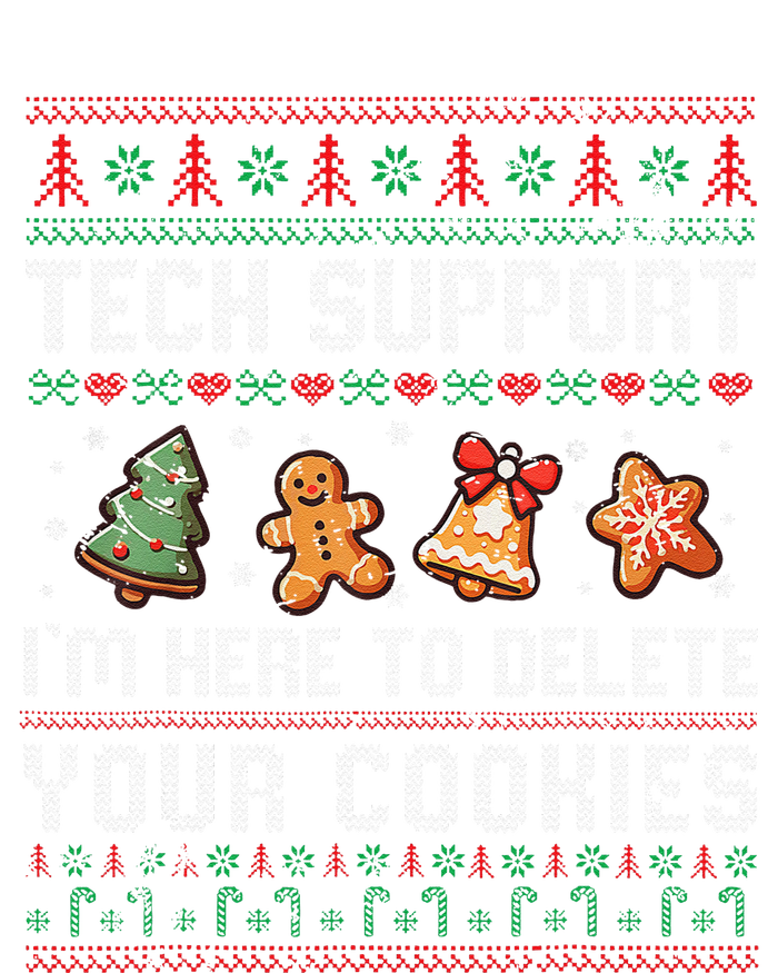 Tech Support IM Here To Delete Your Cookies Christmas Xmas Gift Button