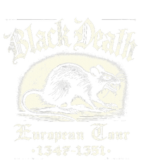 Black Death European Plague Rat Medieval History T-Shirt