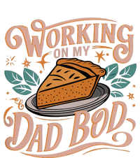 Working On My Dad Bod Thanksgiving Pregnancy Announcement Snapback Five-Panel Rope Hat