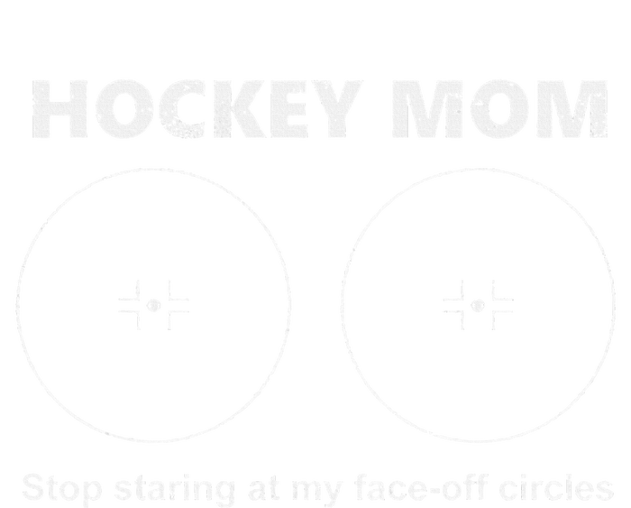 Vintage Hockey Mom Stop Staring At My Face Off Circles Sweatshirt