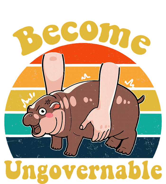 Become Ungovernable Baby Hippo Moo Deng Funny Meme Legacy Cool Fit Booney Bucket Hat