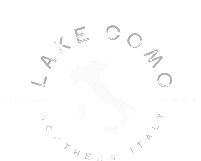 Lake Como Italy Retro Vintage Graphic T-Shirt