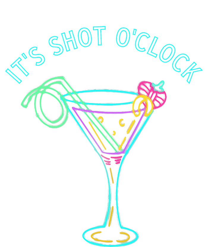 ItS Shots OClock Tequila & Whiskey Lover Drinking Wine T-Shirt