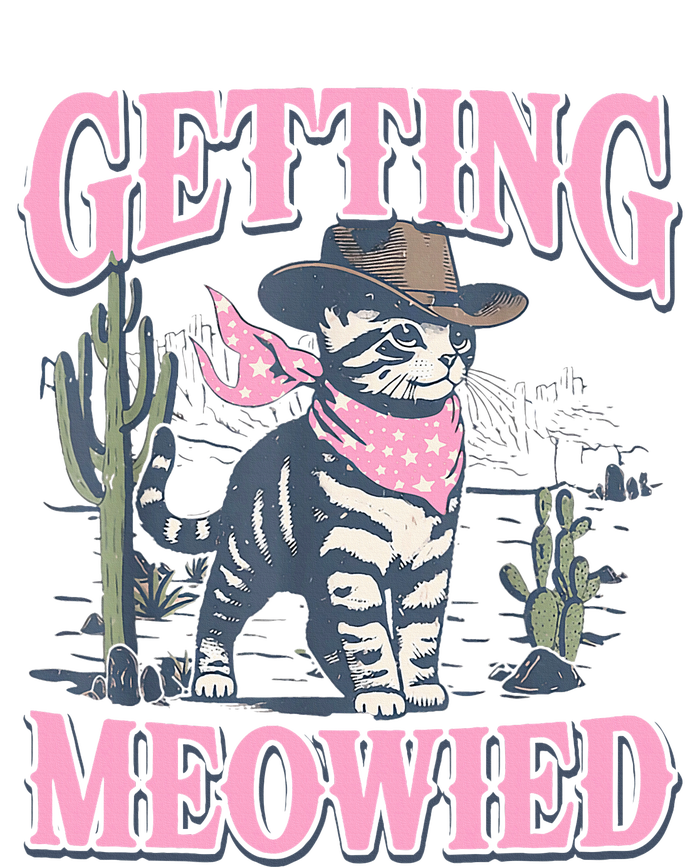 Meowdy Bachelorette Party Cowgirl Getting Meowied Cat Bride T-Shirt