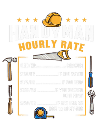 Handyman Hourly Rate Women's Knotted Racerback Tank