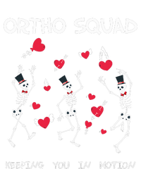 Orthopedic Funny ValentineS Ortho Squad Skeleton Dancing T-Shirt