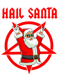 Hail Santa Funny Christmas Heavy Metal Music Gifts Gothic Valucap Bio-Washed Visor