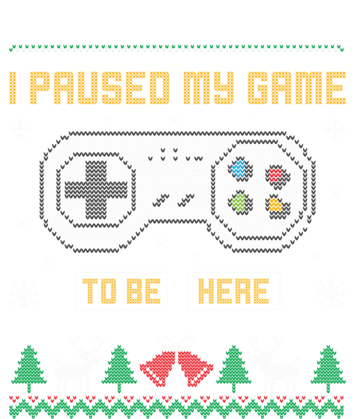 I Paused My Game To Be Here Gaming Ugly Christmas Sweater Legacy Cool Fit Booney Bucket Hat