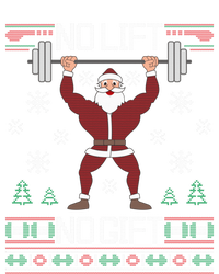 No Lift No Gift Ugly Christmas Sweater Santa Claus Gym Toddler Long Sleeve Shirt