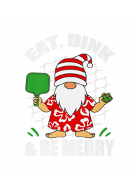 Pickleball Christmas Eat Dink And Be Merry Pickleball Santa T-Shirt