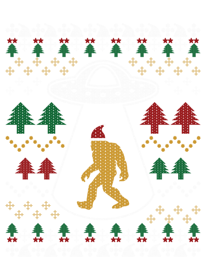 Santa Claus Bigfoot Ufo Sasquatch Ugly Christmas Sweater Sweatshirt