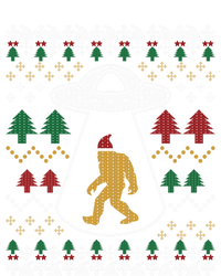 Santa Claus Ufo Alien Bigfoot Ugly Sweater T-Shirt