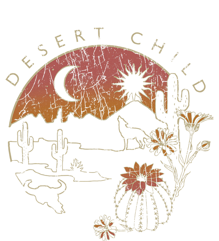 Desert Child Night Landscape Outline Mesh Reversible Basketball Jersey Tank