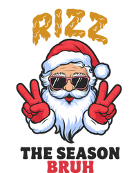 Rizz The Season Bruh Christmas Holiday Santa Claus Funny T-Shirt