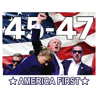 Trump 45 – 47 America First T-Shirt