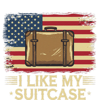 Vintage Funny I Like My Suitcase Trump Meme Softstyle Adult Sport Polo