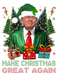 Make Christmas Great Again Xmas Funny Trump Pajamas Ugly Drawstring Bag