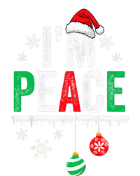 IM Peace I Come In Peace Funny Matching Couple Christmas Pajama Set