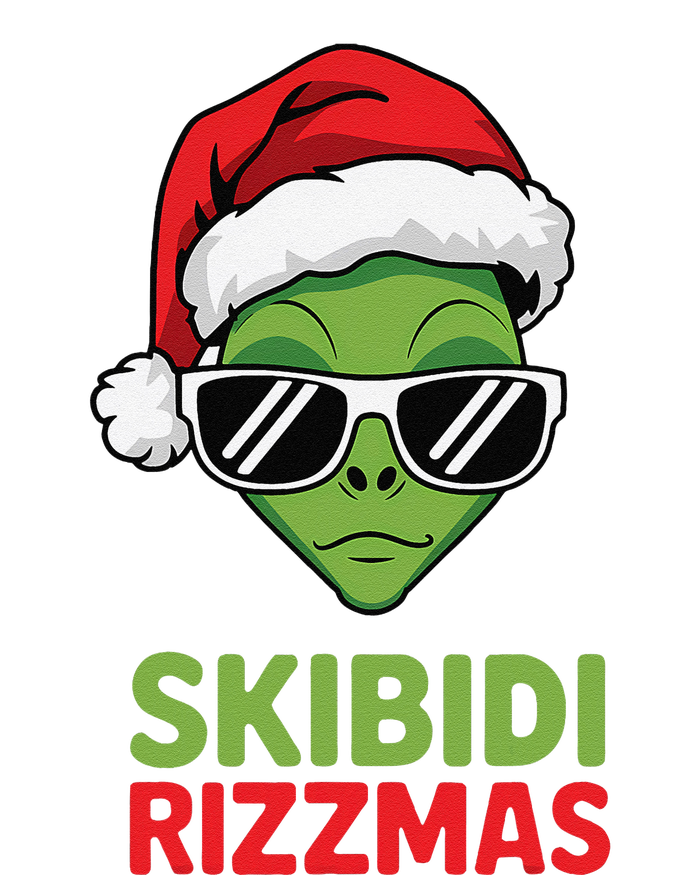 Skibid.I Rizzmas Christmas Rizz Funny Alien Xmas Softstyle Adult Sport Polo