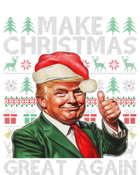 Make Christmas Great Again Funny Trump Xmas Snow Pajama Ugly T-Shirt