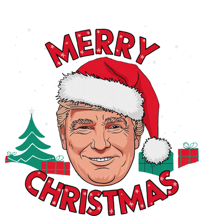 Funny Merry Christmas Trump Humorous Christmas Celebration T-Shirt