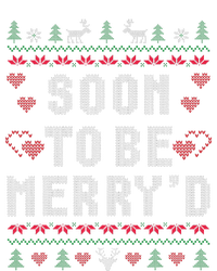 Soon To Be MerryD Engaged Couples Matching Ugly Christmas Women's Fleece Hoodie