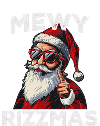 Mewy Funny Santa Mewing Joke Rizz Christmas T-Shirt