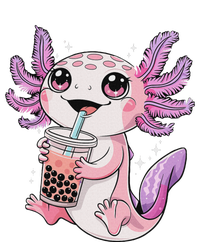 Axolotl Cute Kawaii Anime Boba Tea T-Shirt