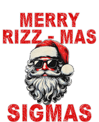 Merry Rizz Mas Sigmas Cool Santa Face Gen Alpha Christmas T-Shirt