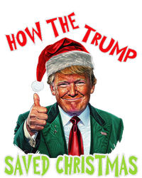 How The Trump Saved Christmas Funny Trump Christmas T-Shirt