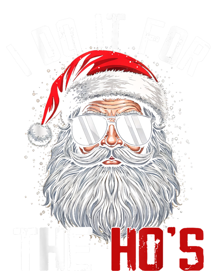 Funny Christmas Santa Claus I Do It For The Hos Cute Xmas Premium T-Shirt