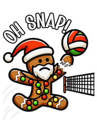 Oh Snap Gingerbreadman Christmas Volleyball T-Shirt