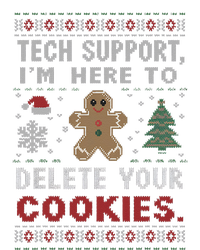 Tech Support IM Here To Delete Your Cookies Xmas Programmer Softstyle Adult Sport Polo