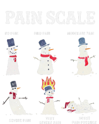 Retro Pain Scale Snowman Trauma Nurse Christmas Nursing T-Shirt