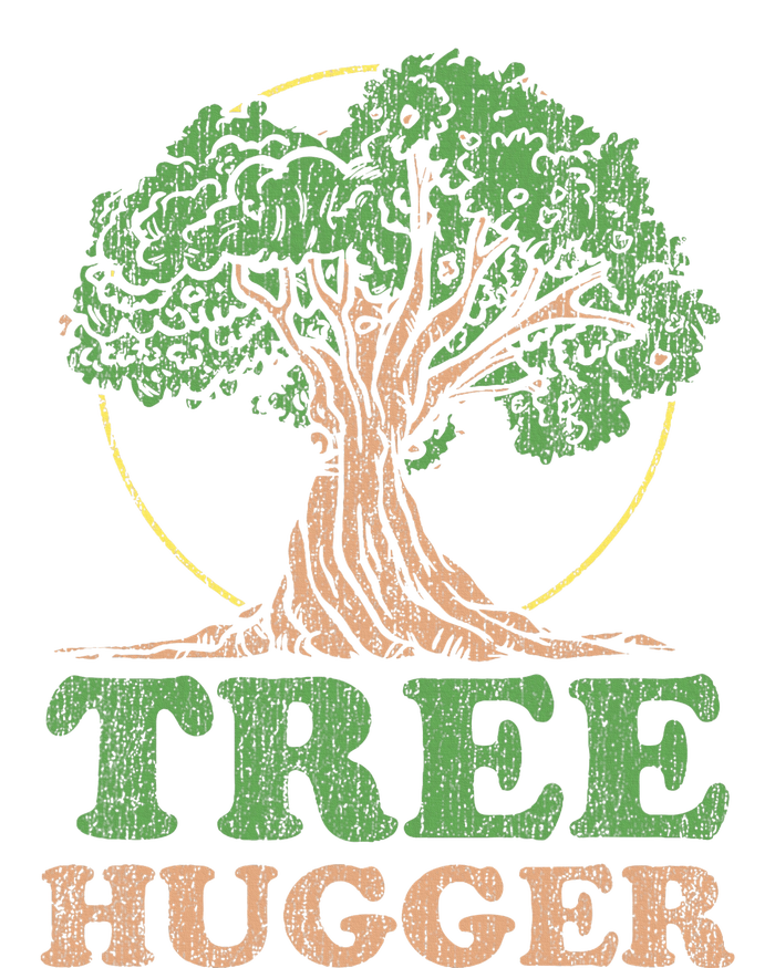 Tree Hugger Retro Vintage Environmental Nature Lover T-Shirt