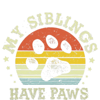 Ph Vintage My Siblings Have Paws Funny Dog Mom Sayings T-Shirt