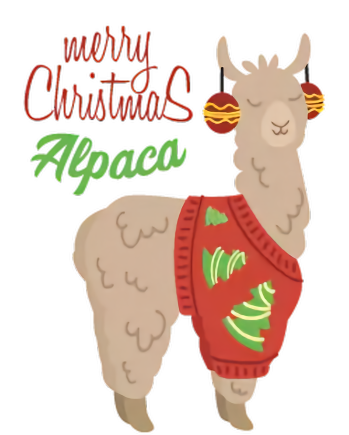 Alpaca With Ugly Christmas Hoodie