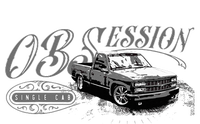 Obs Single Cab Truck Old Body Style Retro Vintage Ck Truck T-Shirt