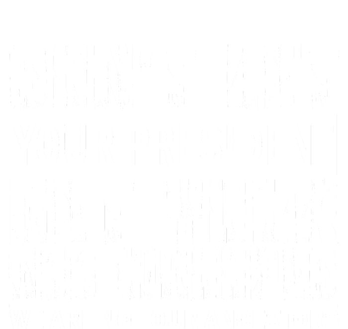 DonT Let Your President Get Your Ass Whooped Cropped Pullover Crew