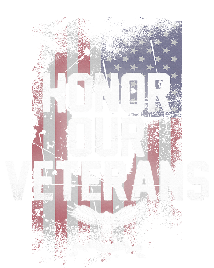 Honor Our Vets Happy Veterans Day Fallen Soldiers Softstyle Adult Sport Polo