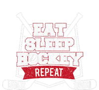 Eat Sleep Hockey Repeat Ice Hockey Player Gift T-Shirt