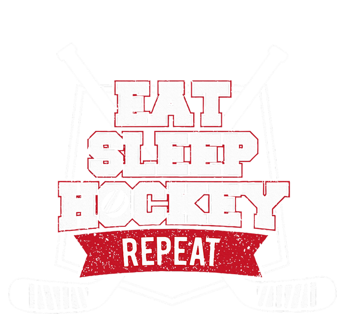 Eat Sleep Hockey Repeat Ice Hockey Player Gift T-Shirt