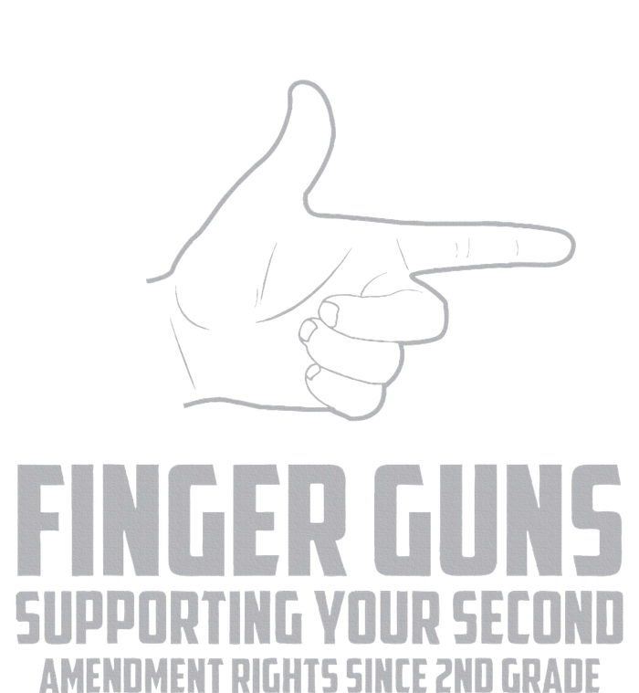 Finger Guns Supporting Your 2nd Amendment Rights Women's T-Shirt