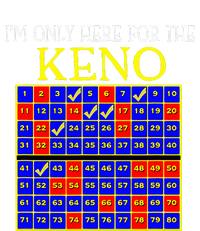 IM Only Here For The Keno Funny Keno Lovers Women's Strappy Tank