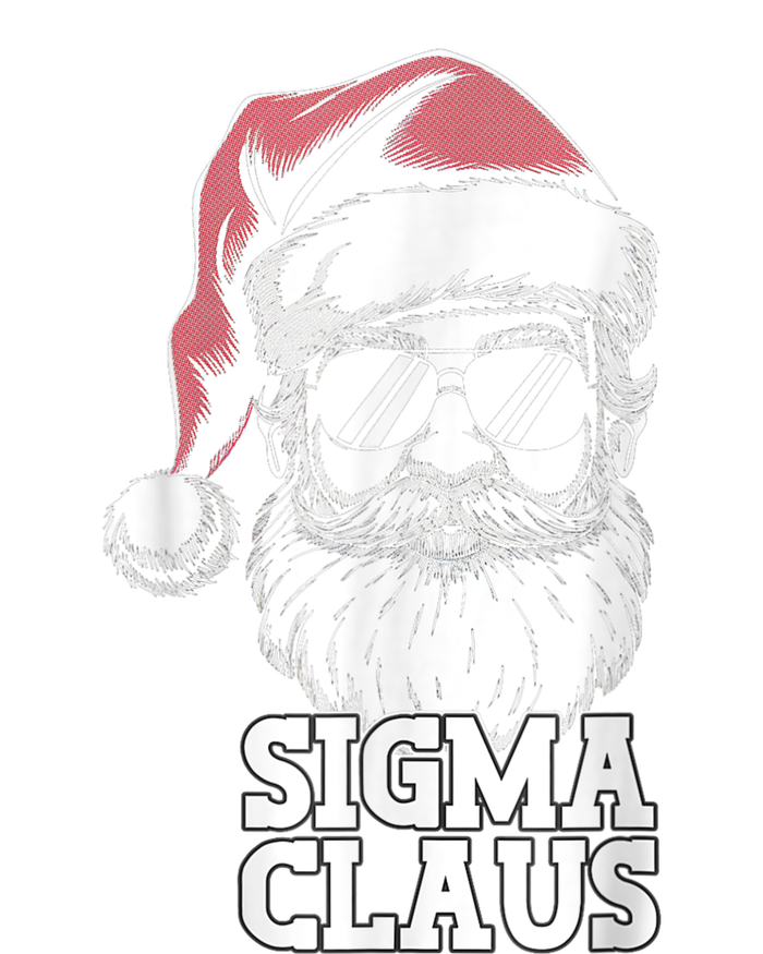 Sigma Claus Funny Christmas Santa Claus Sarcastic Joke Women's V-Neck T-Shirt