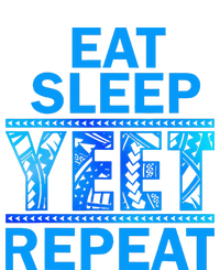 Eat Sleep Yeet Repeat Vintage Yeet Apparel Saying Flat Bill Trucker Hat