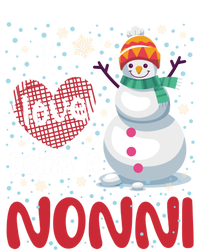 I Love Being A Nonni Snow Christmas Family Mom Grandma Gift T-Shirt